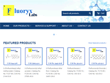 Tablet Screenshot of fluoryx.com